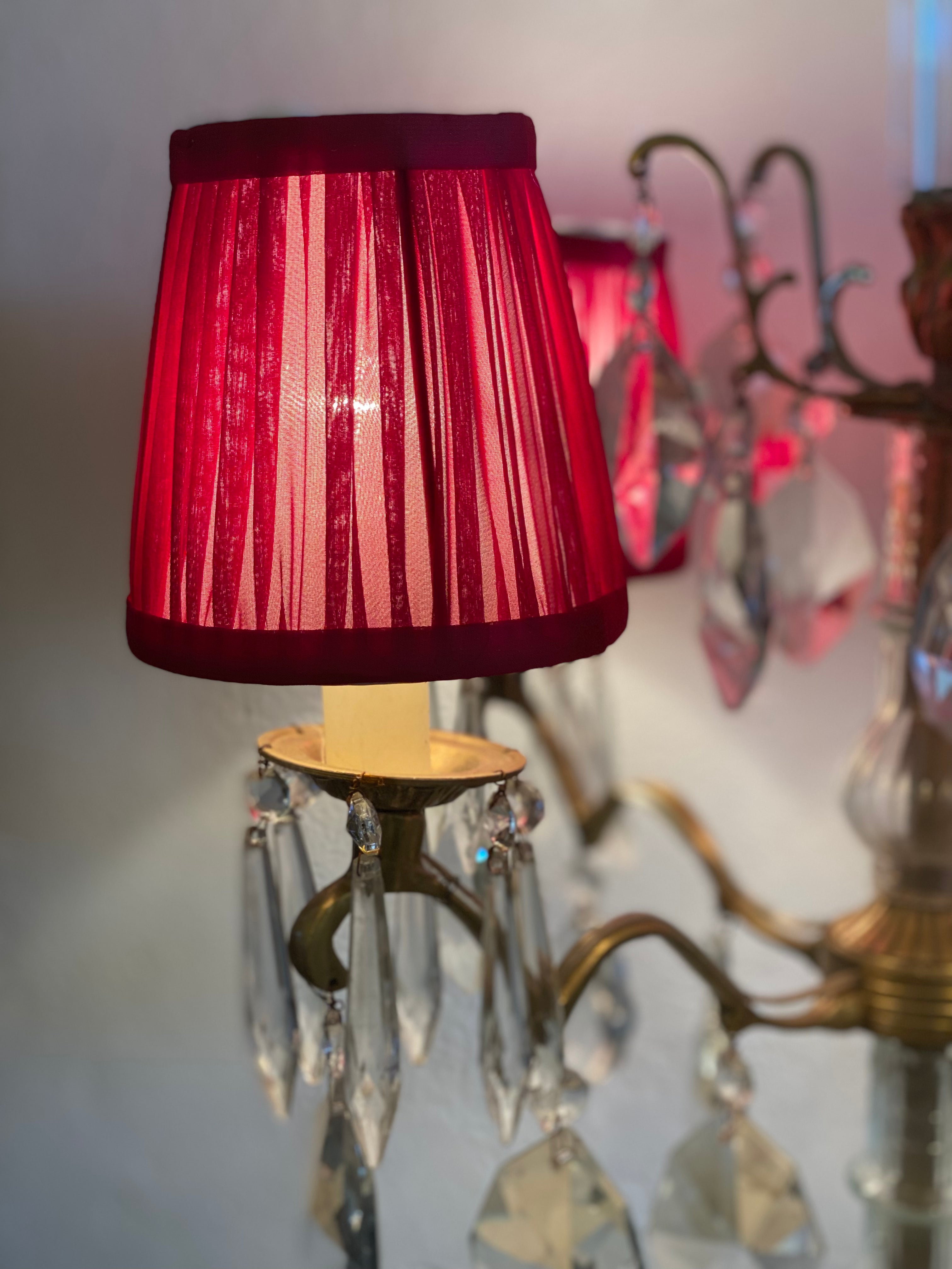 5 Arm Chandelier Table Lamp