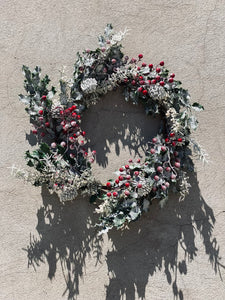 Ice Berry Wreath 56cm
