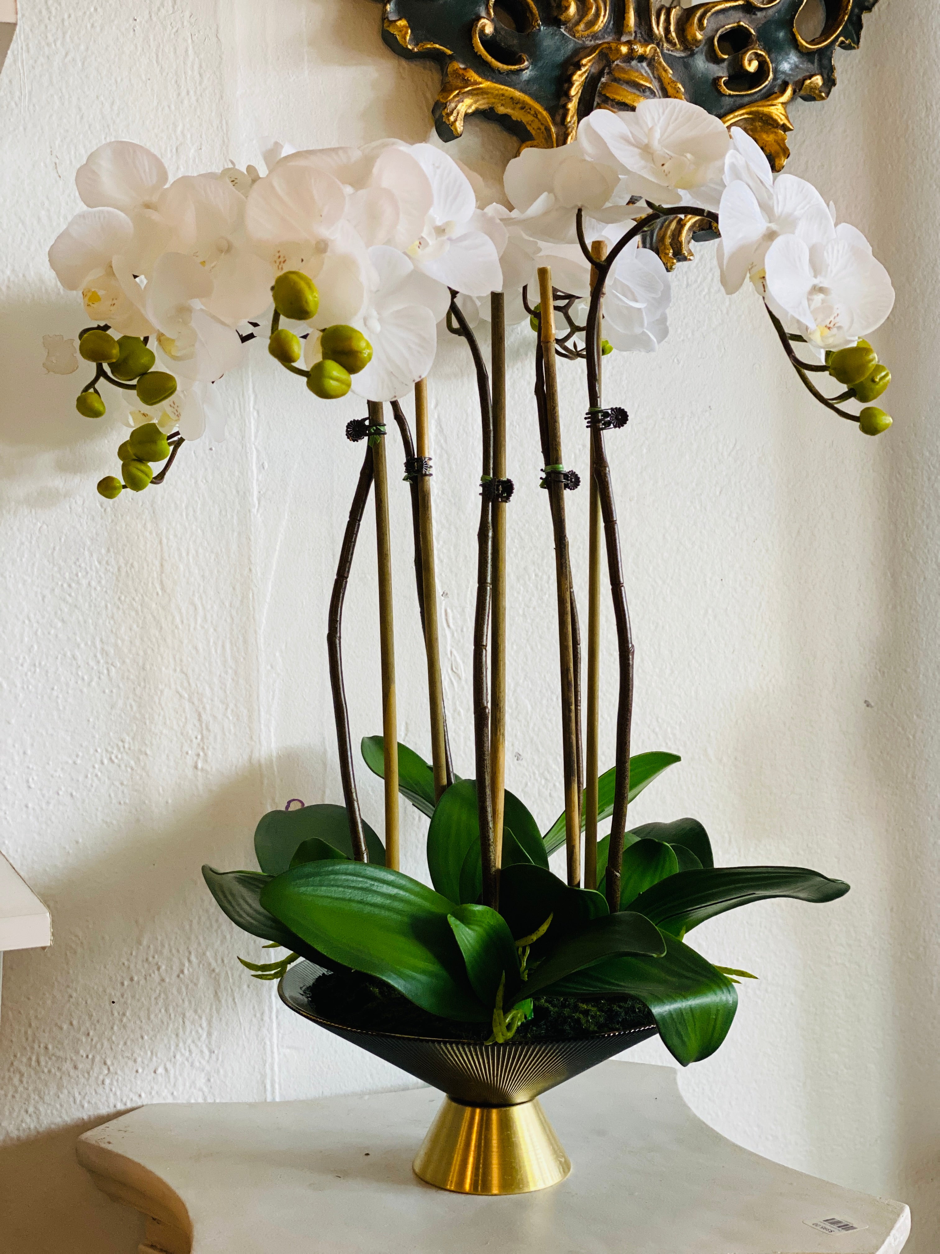 Faux Orchid Arrangements