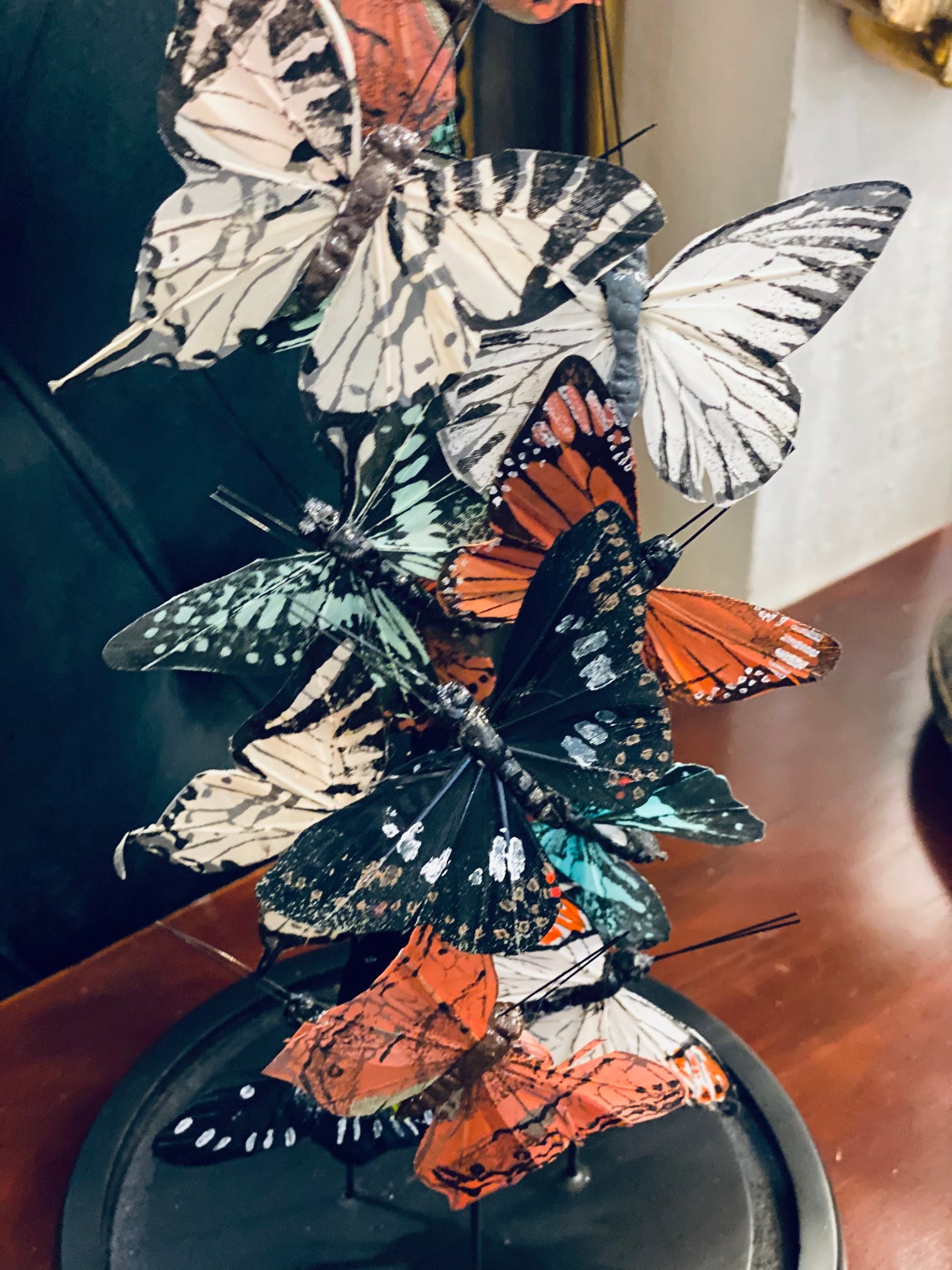 Mixed Butterfly Cloche