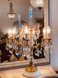 5 Arm Chandelier Table Lamp