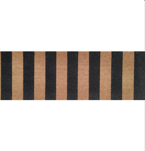 Black or White Stripe Long Doormat